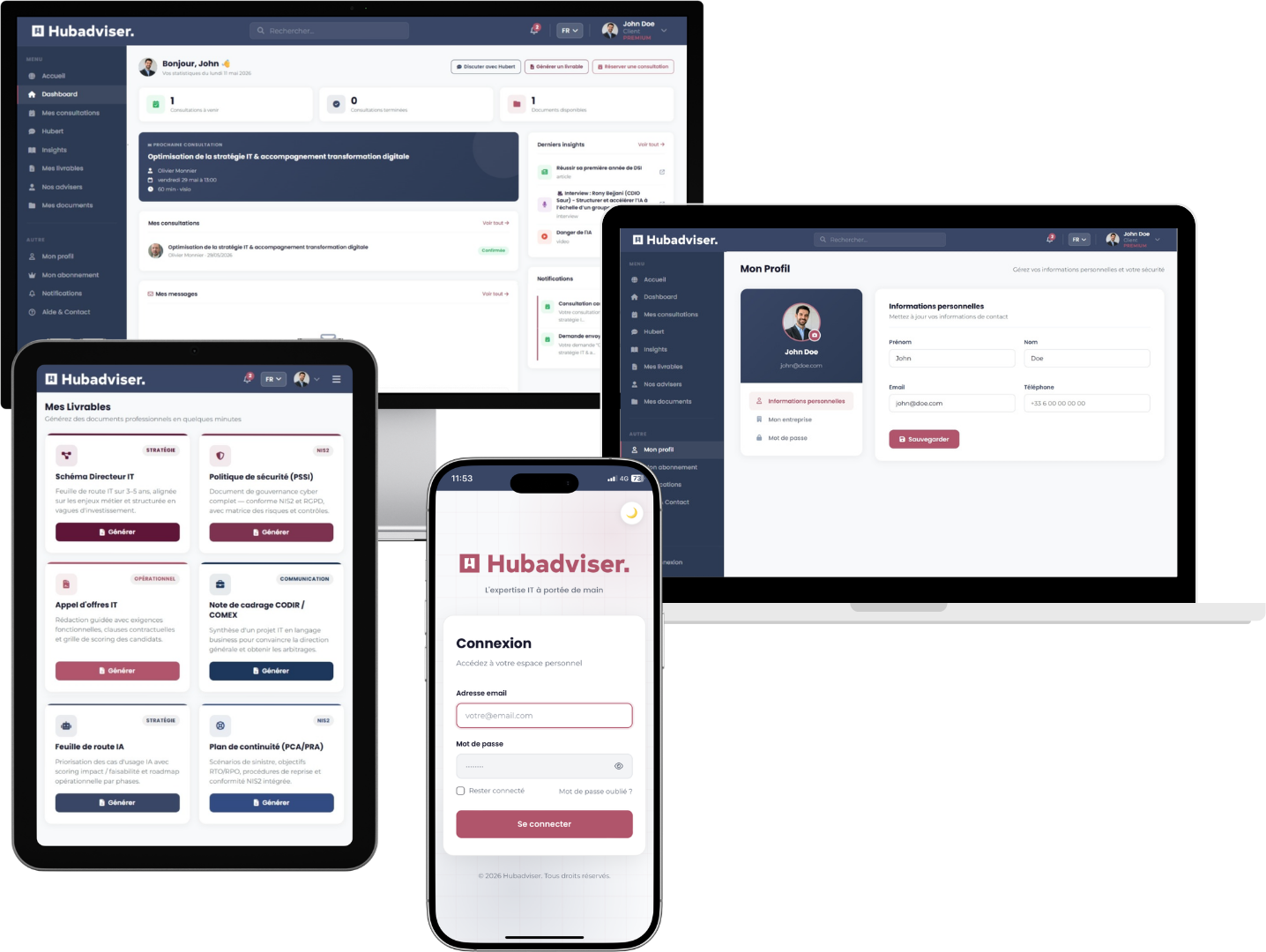 Plateforme Hubadviser